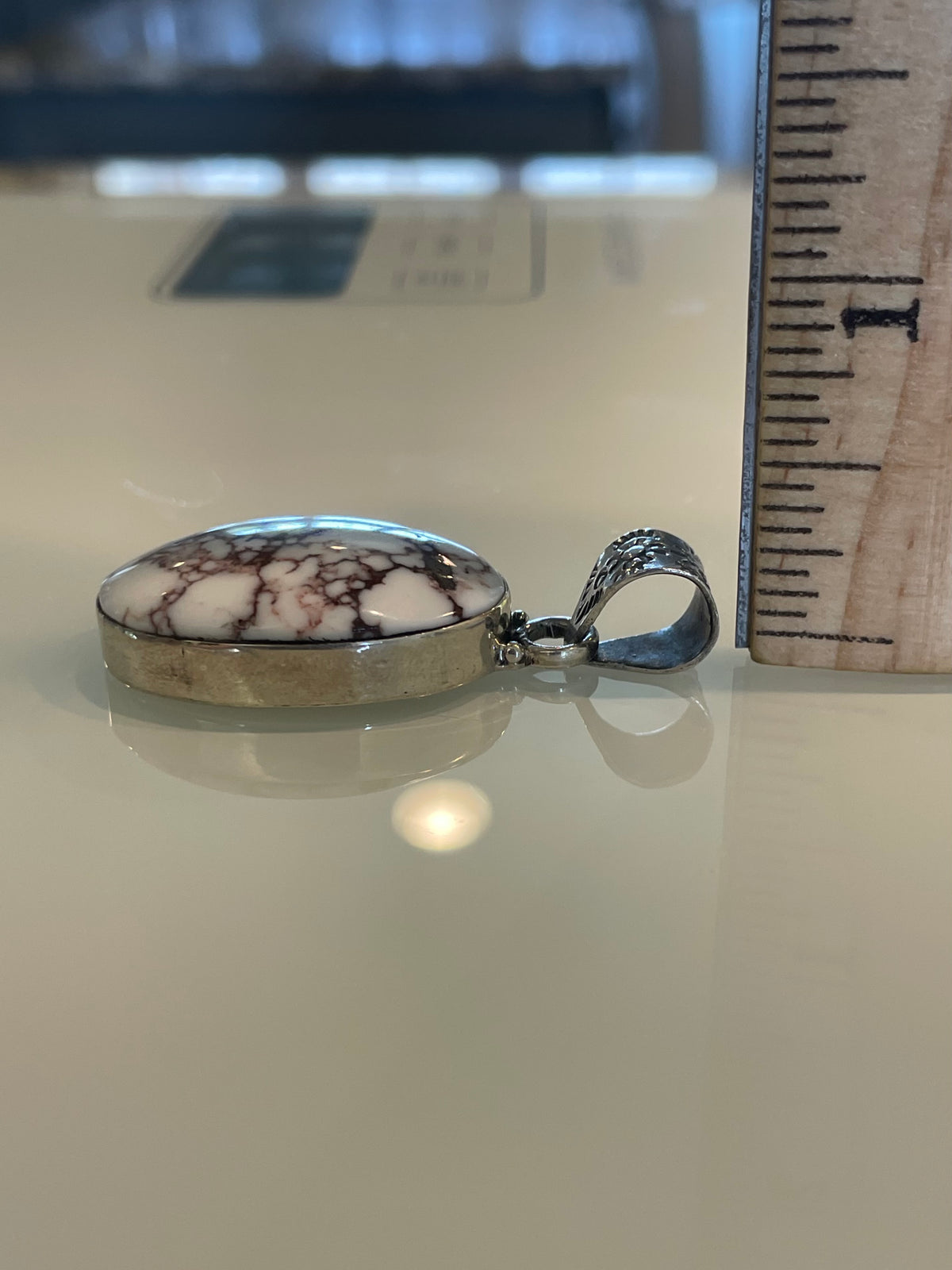 Wild Horse Oval Pendant | 925 Sterling Silver G701