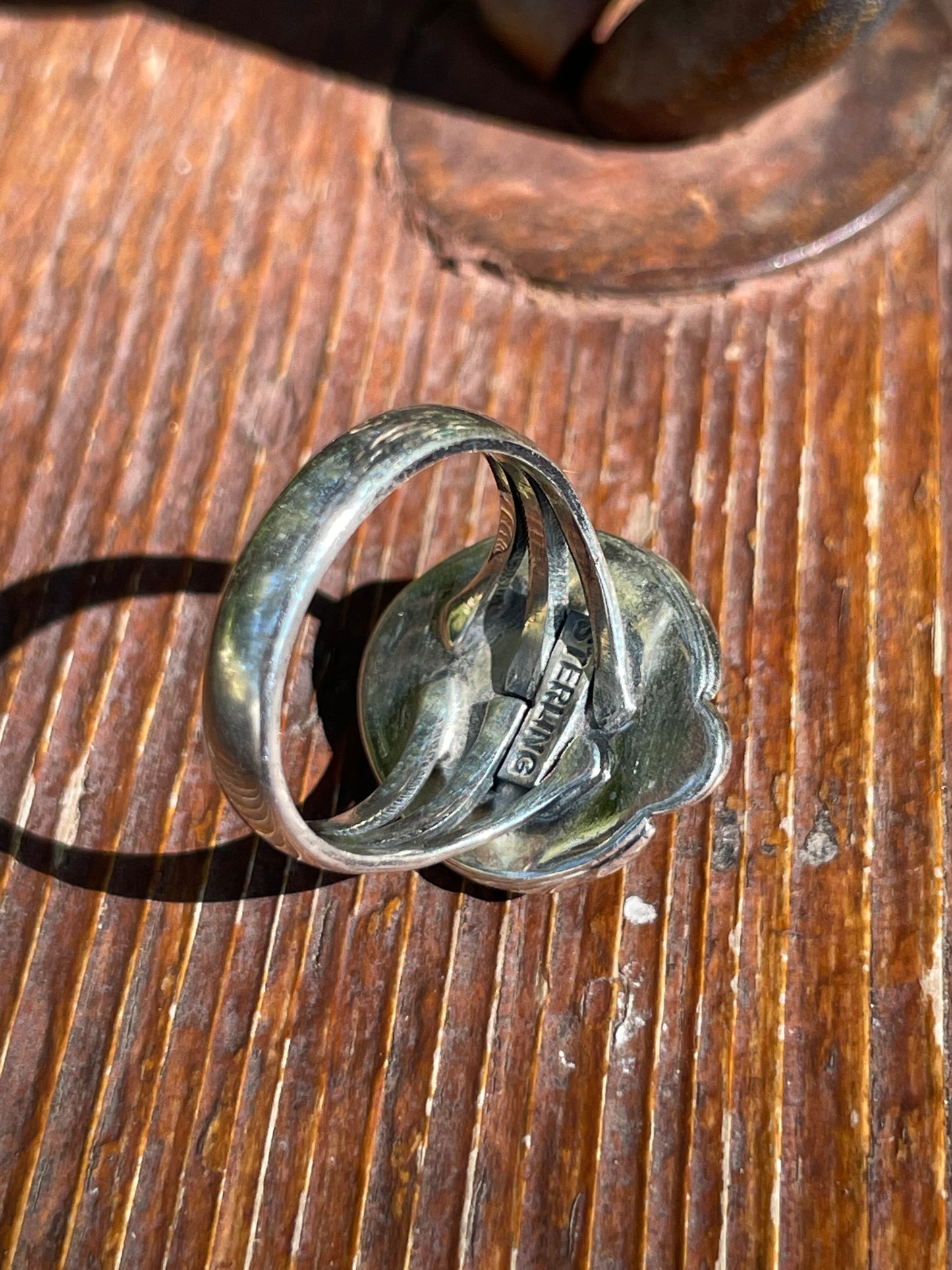 Spiny Oyster Rope Design Ring Size 6 | Sterling Silver 925 B373