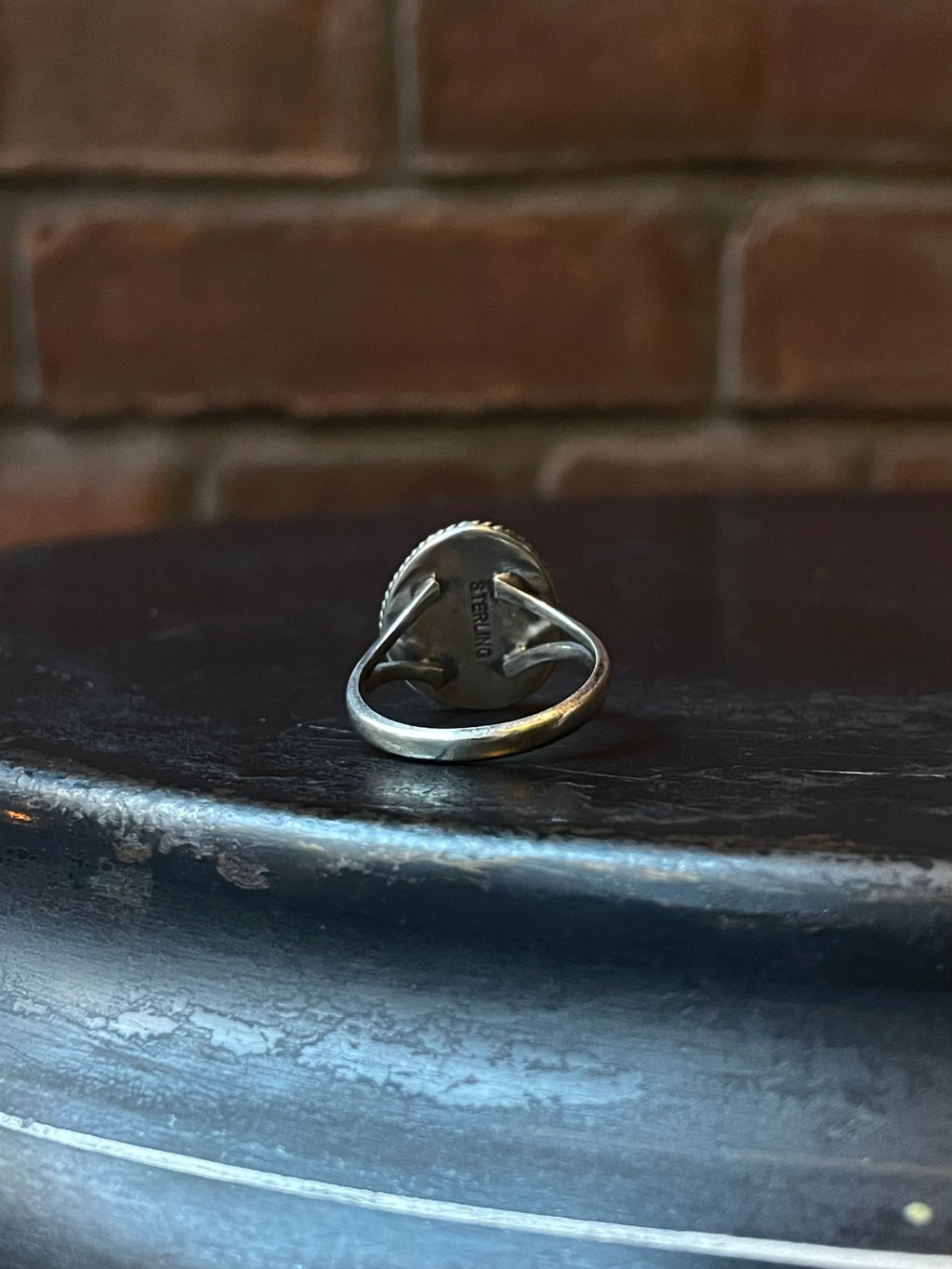 Turquoise Ring | 925 Sterling Silver Size 8 E433