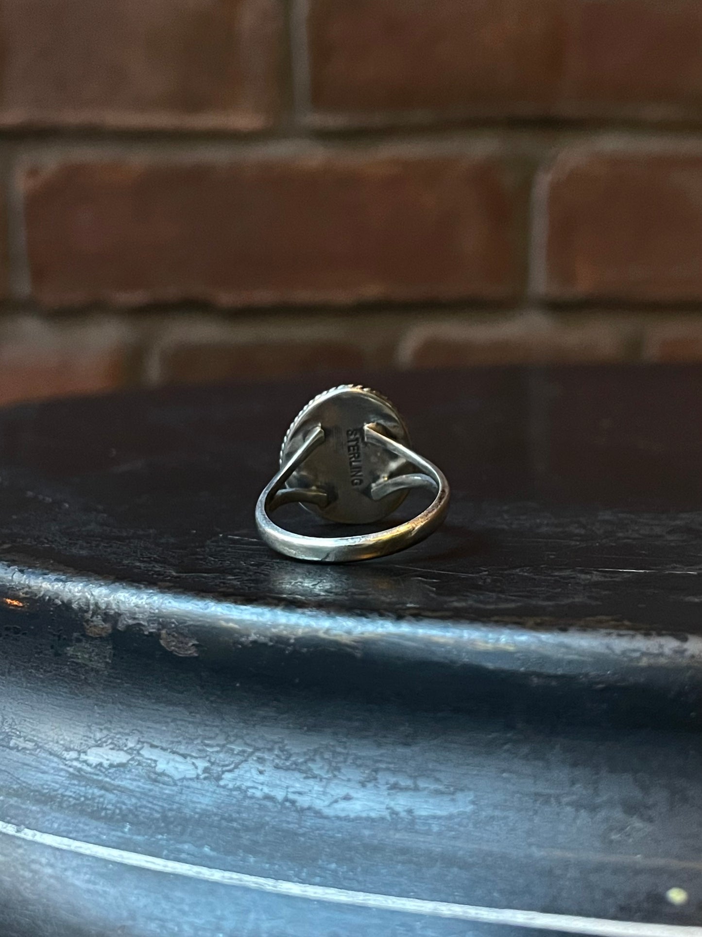 Turquoise Ring | 925 Sterling Silver Size 8 E433