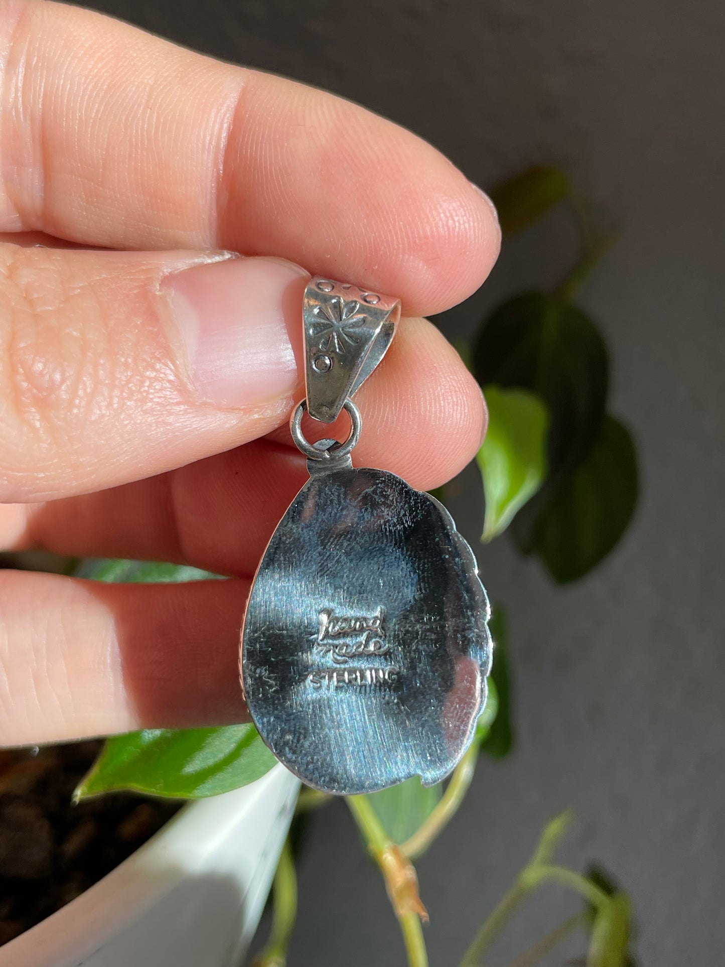 Turquoise Pendant | Sterling Silver 925 B820