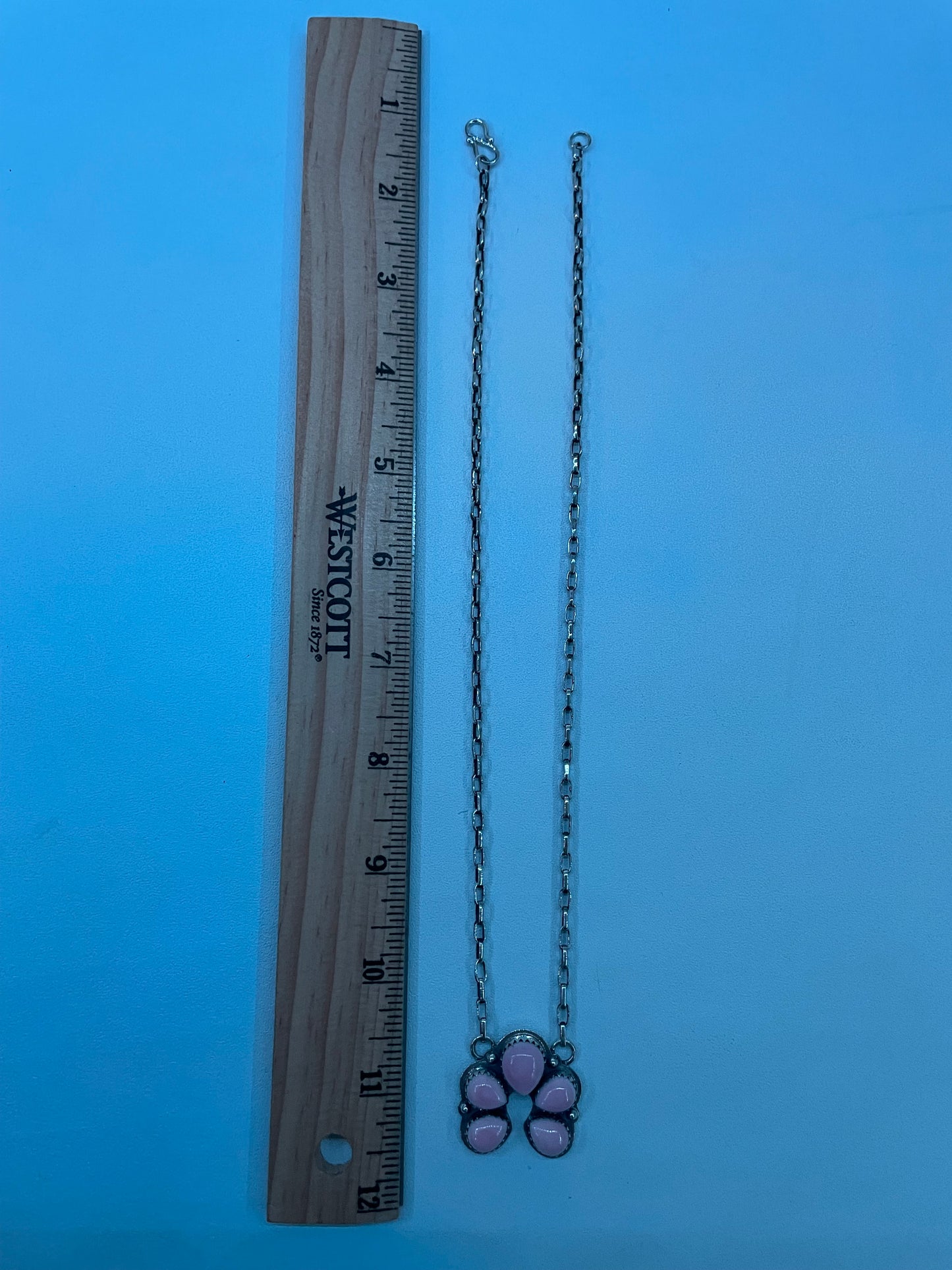 Pink Conch Naja Necklace | 925 Sterling Silver E343