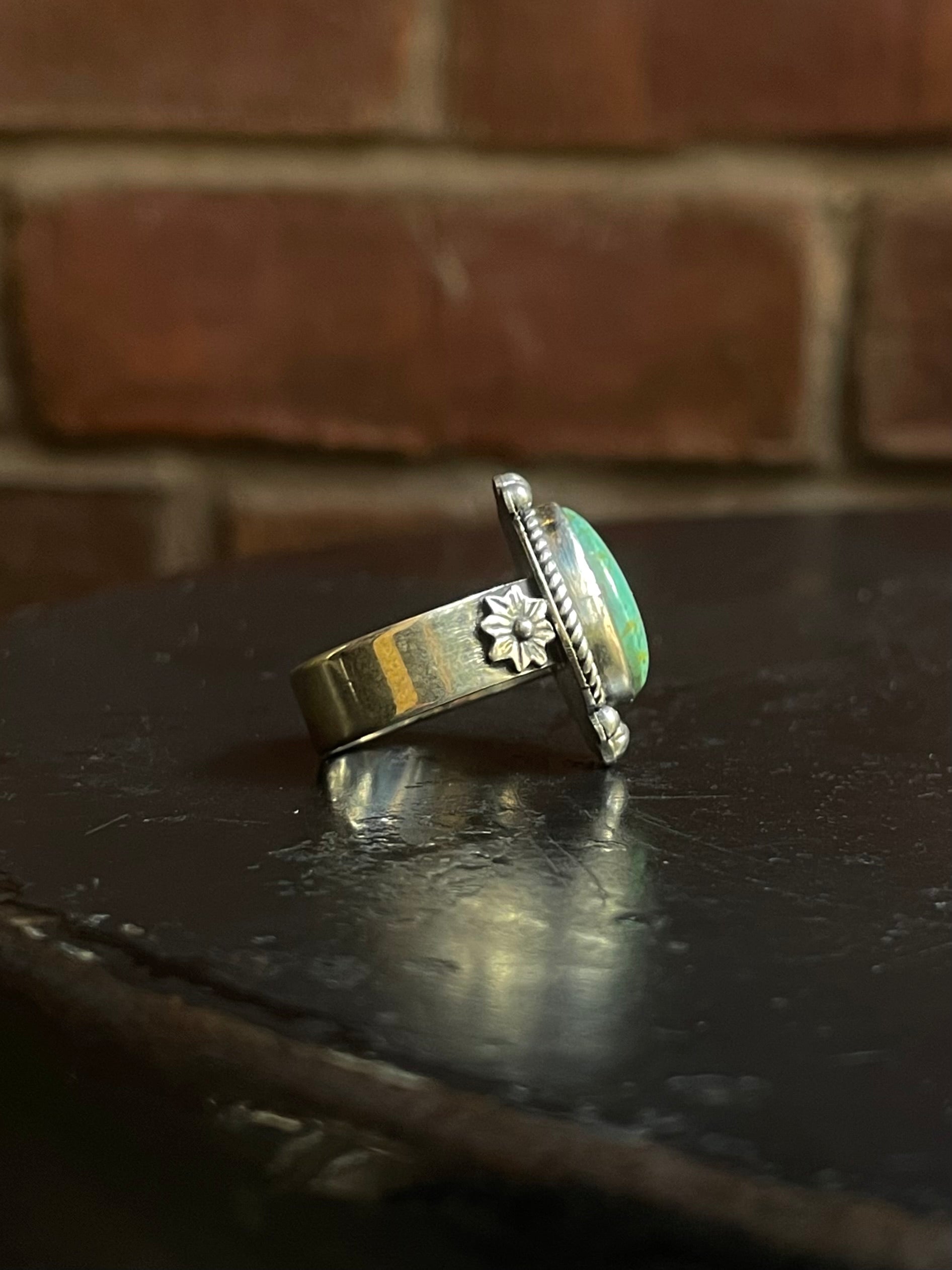 Kingman Turquoise Ring Size 7 | 925 Sterling Silver G563