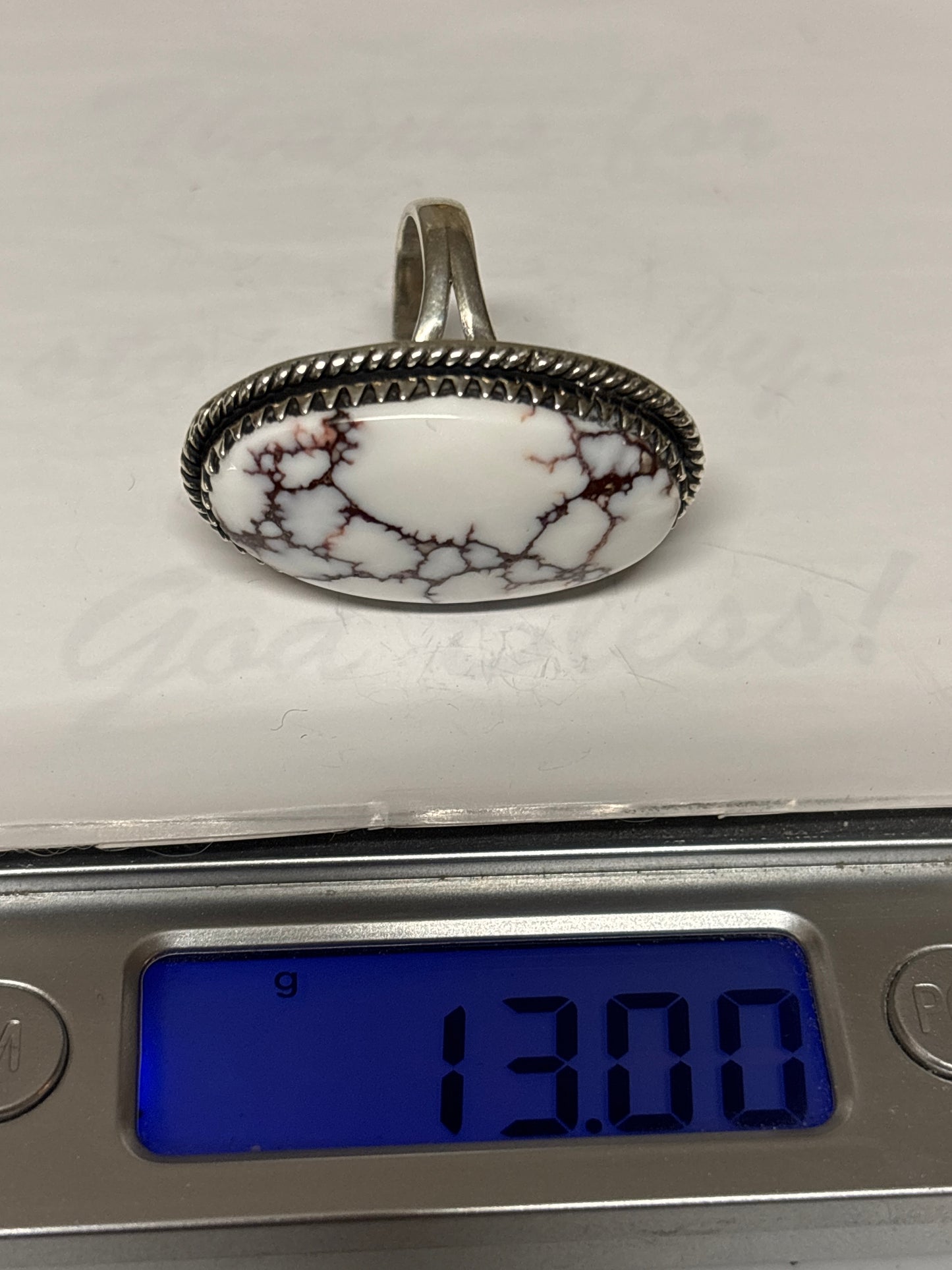 Wild Horse Ring | Sterling Silver | Handmade Size 8 C895