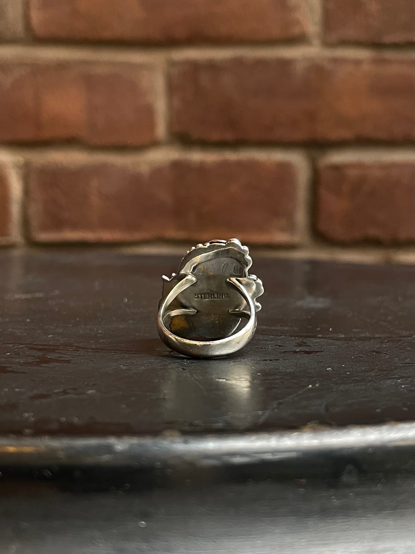 Spiny Oyster Butterfly Ring Size 7 | 925 Sterling Silver Southwest E130