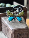 Turquoise Butterfly Ring Size 6 | 925 Sterling Silver A100