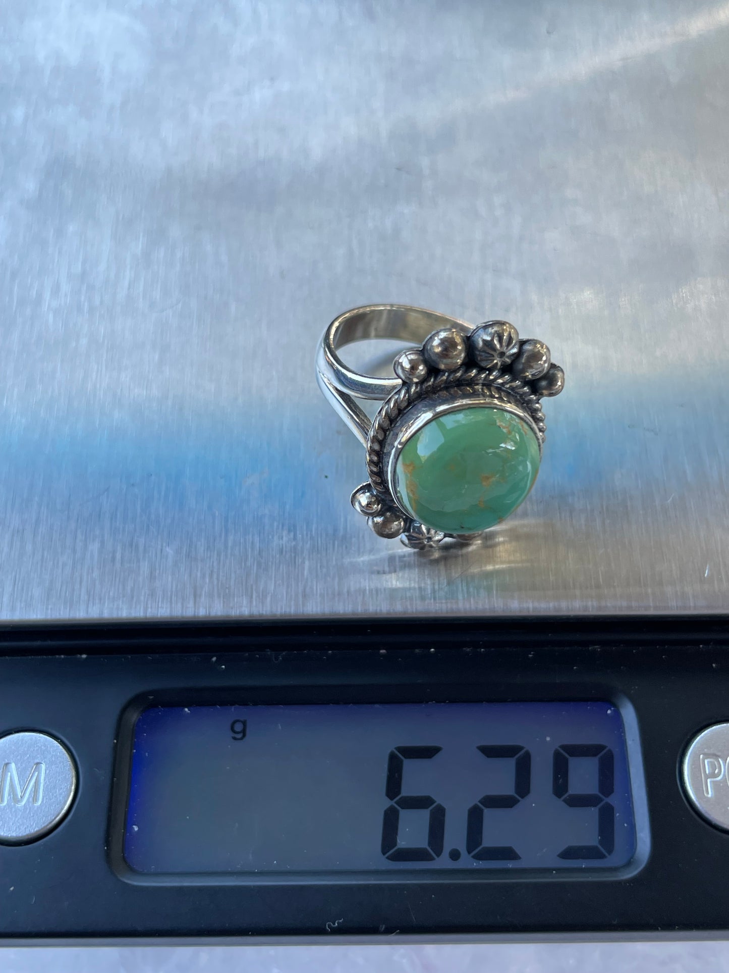 Turquoise Ring Size 6.5 | 925 Sterling Silver B929