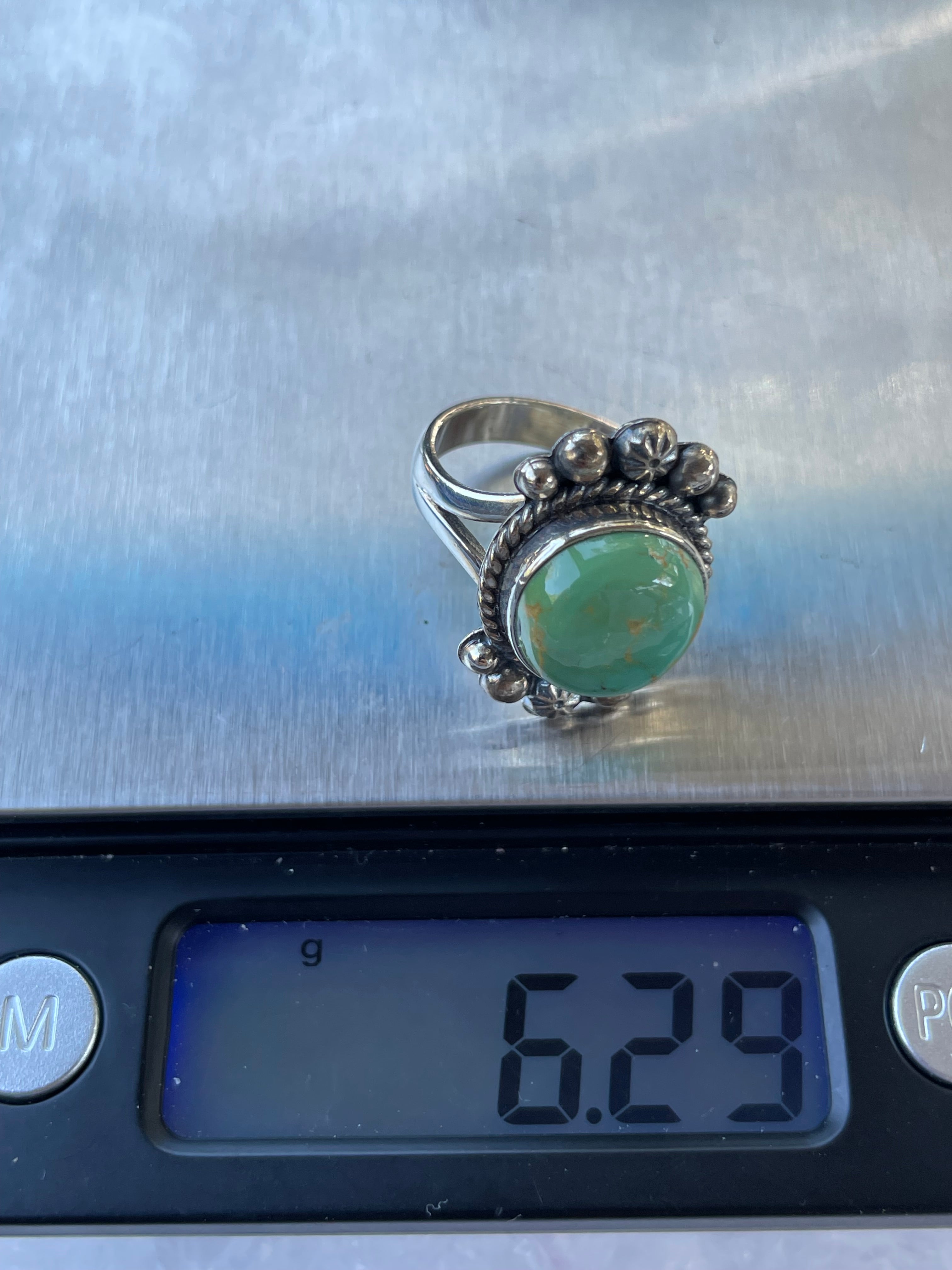 Turquoise Ring Size 6.5 | 925 Sterling Silver B929