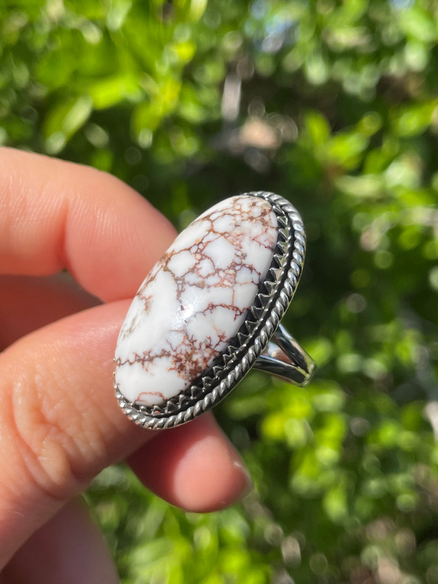 Wild Horse Ring Size 6 | 925 Sterling Silver | B587