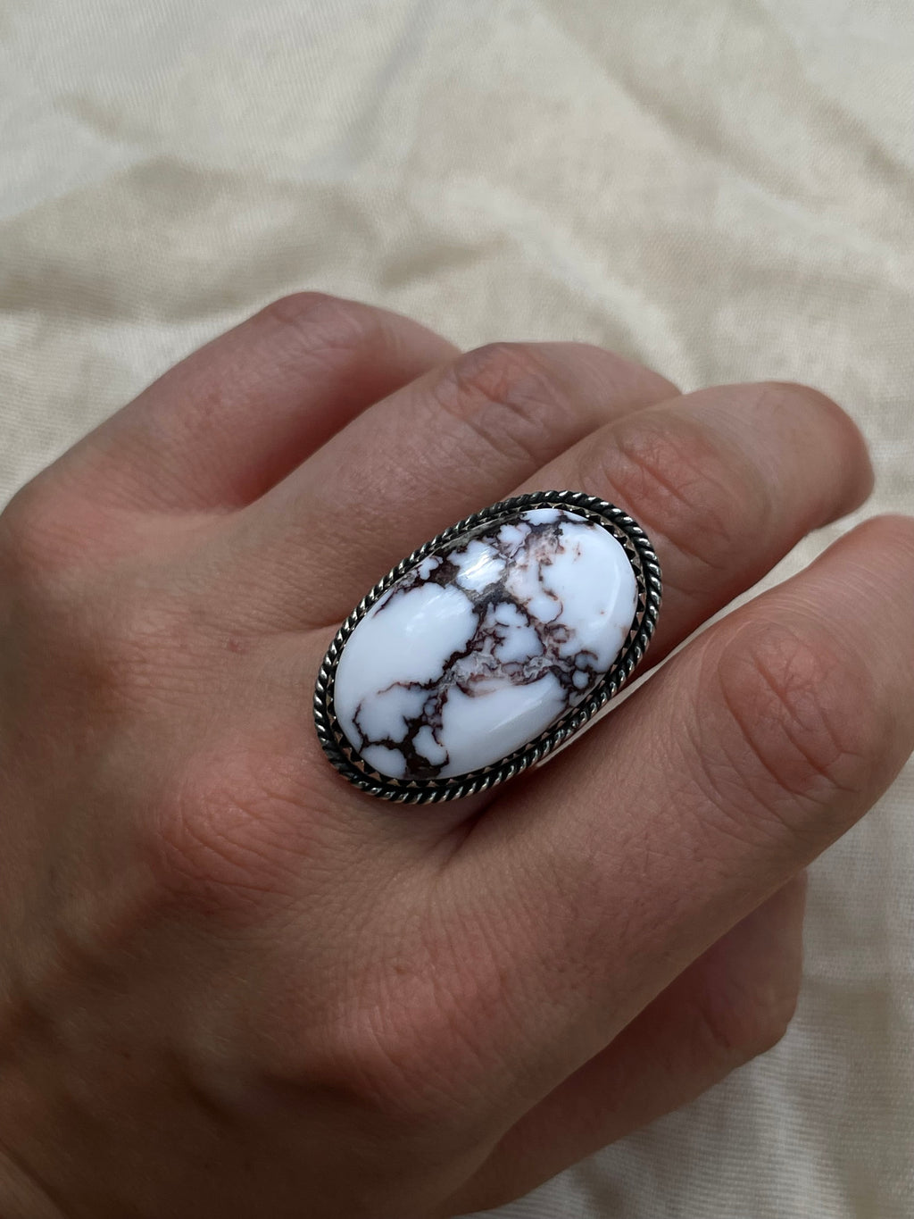 Wild Horse Ring | Sterling Silver 925 | Size 7 C588