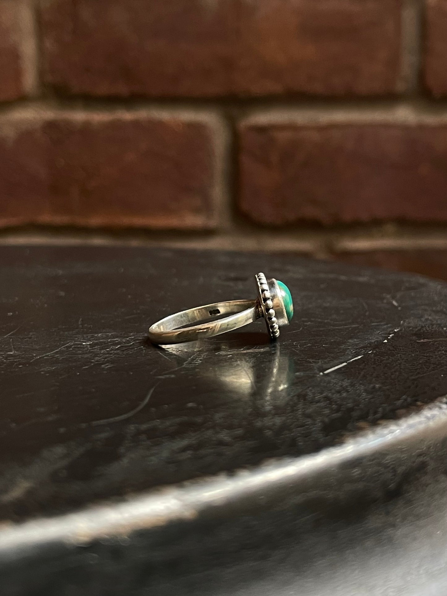 Kingman Turquoise Ring Size 8.75 | 925 Sterling Silver E734