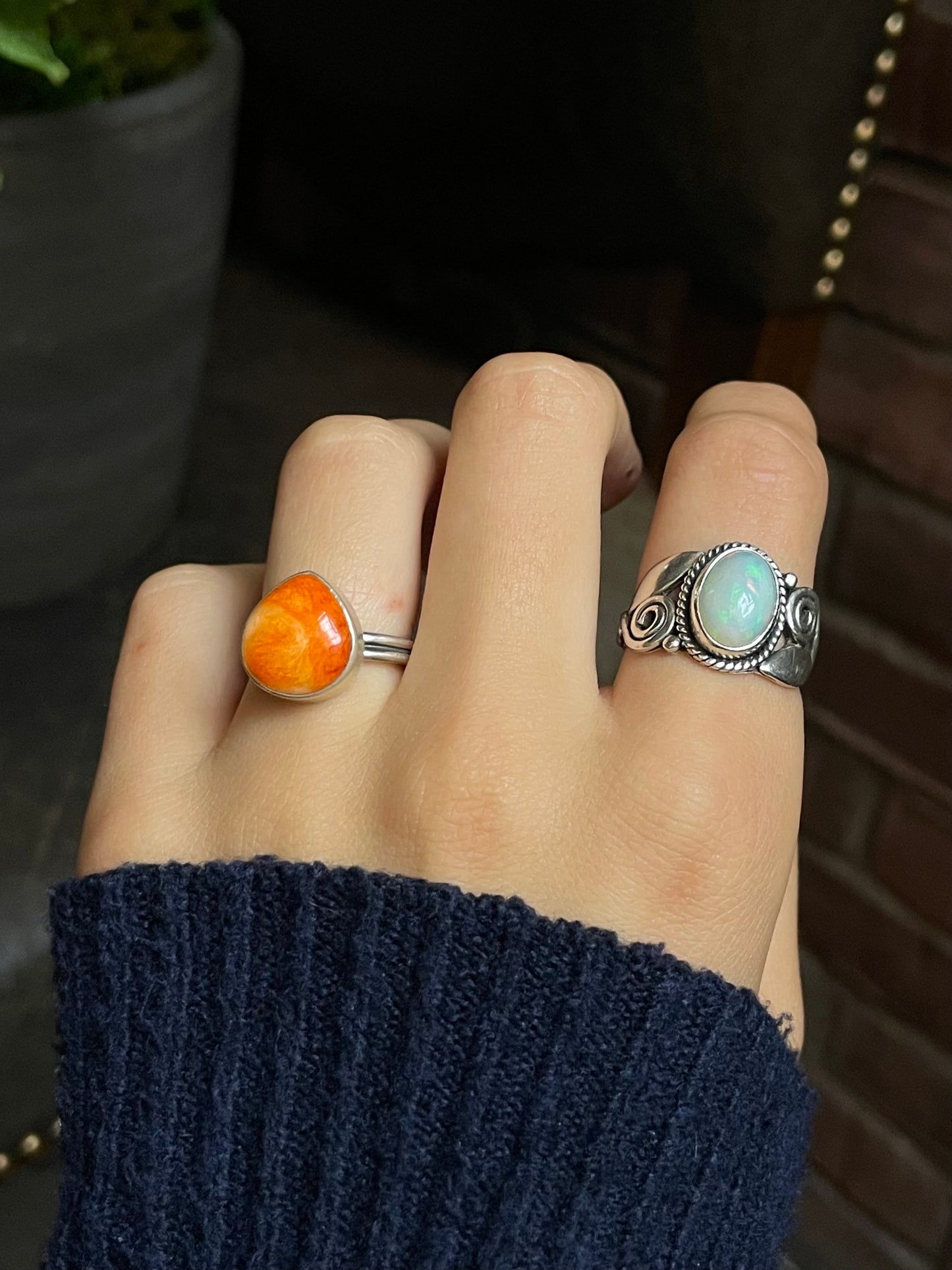 Spiny Oyster Ring Size 6 | 925 Sterling Silver G221