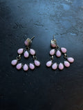 Pink Conch Chandelier Earrings | 925 Sterling Silver E395