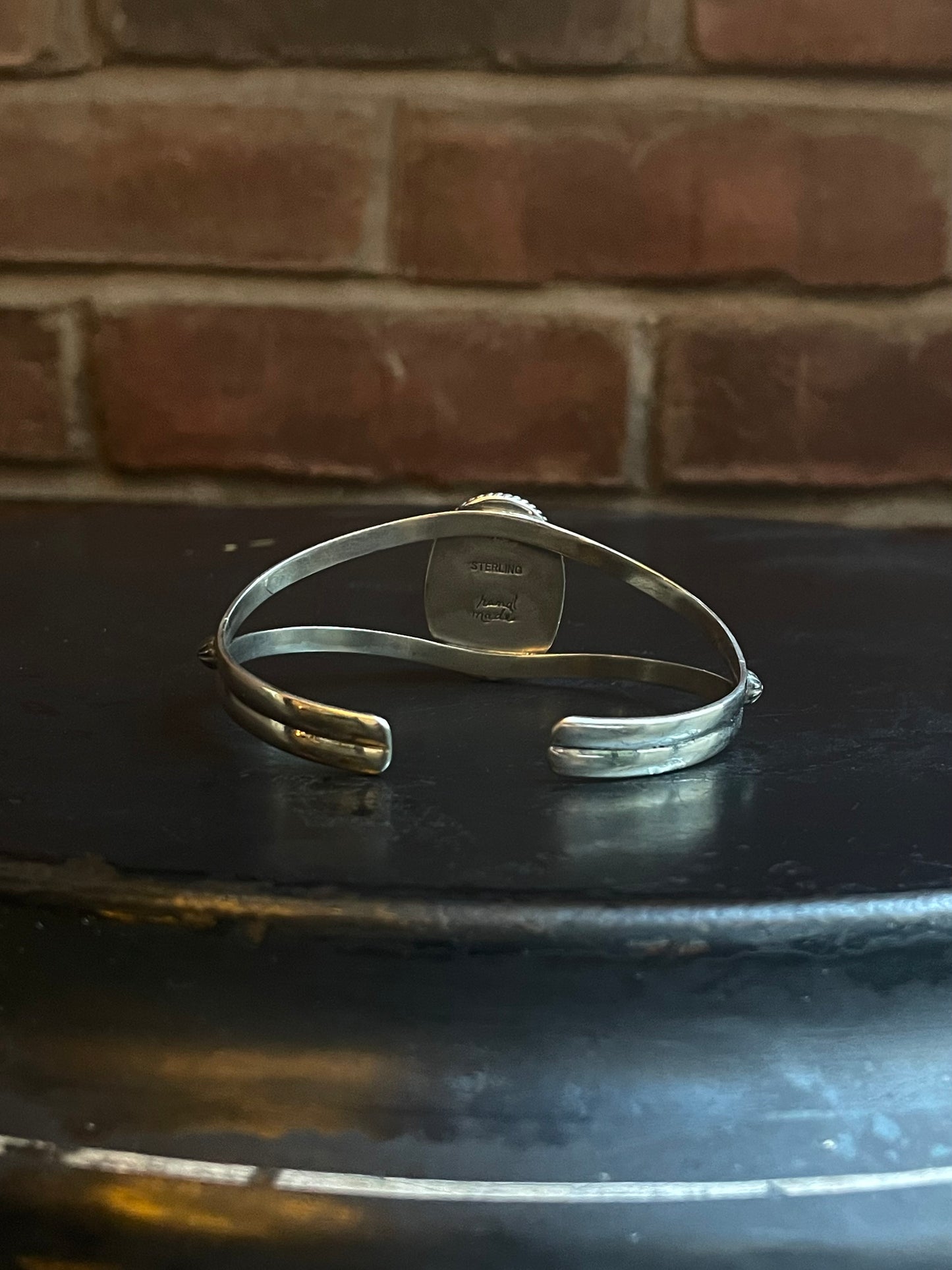 Pink Conch Cuff Bracelet | 925 Sterling Silver C902
