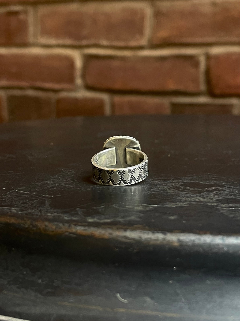 Spiny Oyster Rope Ring | 925 Sterling Silver Size 6 E455