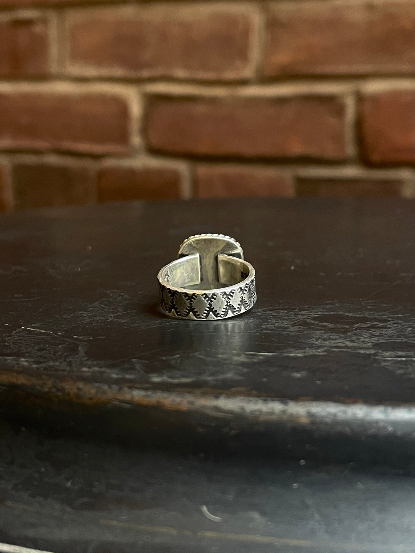 Spiny Oyster Rope Ring | 925 Sterling Silver Size 6 E455