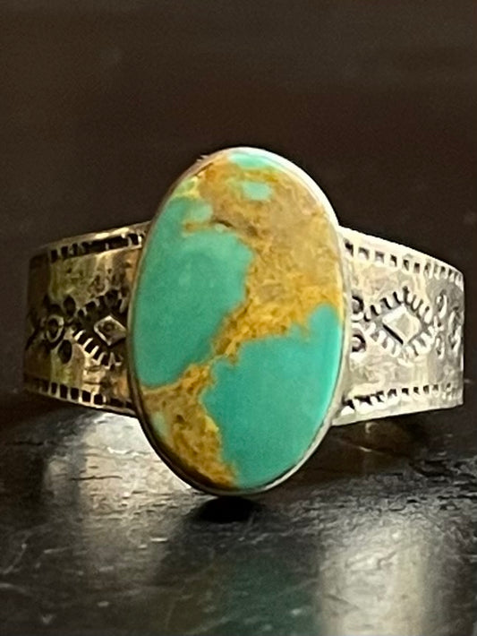 Turquoise Ring Size 9 | 925 Sterling Silver G276