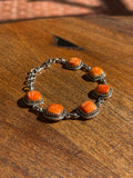 Spiny Oyster Link Bracelet | 925 Sterling Silver C845