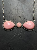 Pink Conch Necklace | 925 Sterling Silver E974