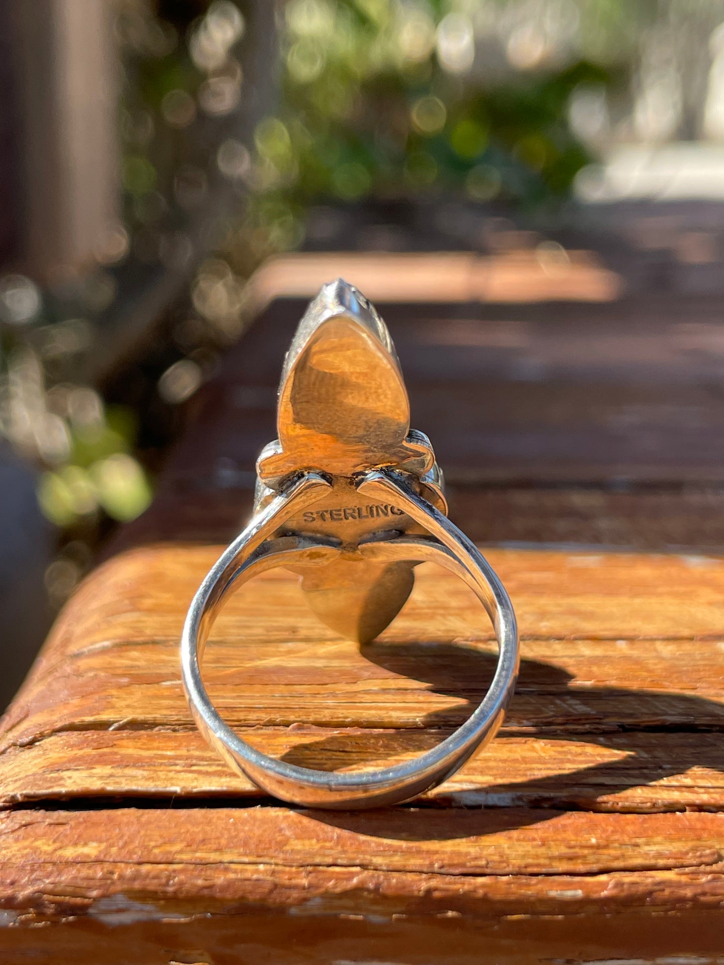 Lapis Ring | 925 Sterling Silver | Size 9 B948