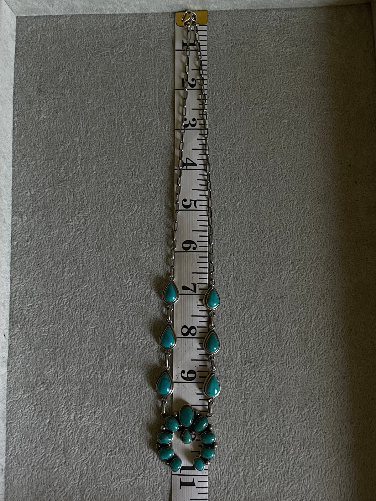 Turquoise Naja Necklace | 925 Sterling Silver D260