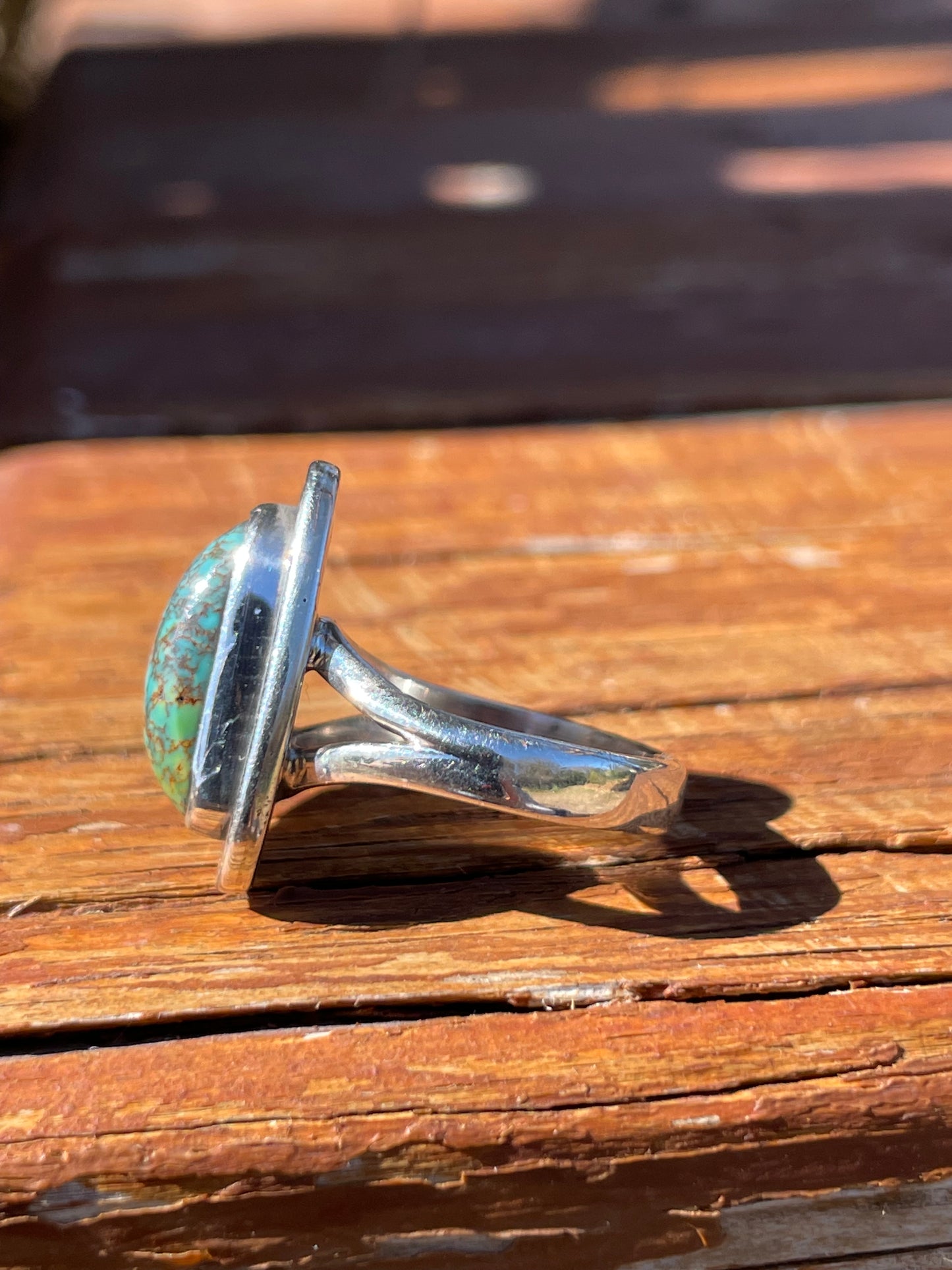 Turquoise Ring Size 7.25 | 925 Sterling Silver B926
