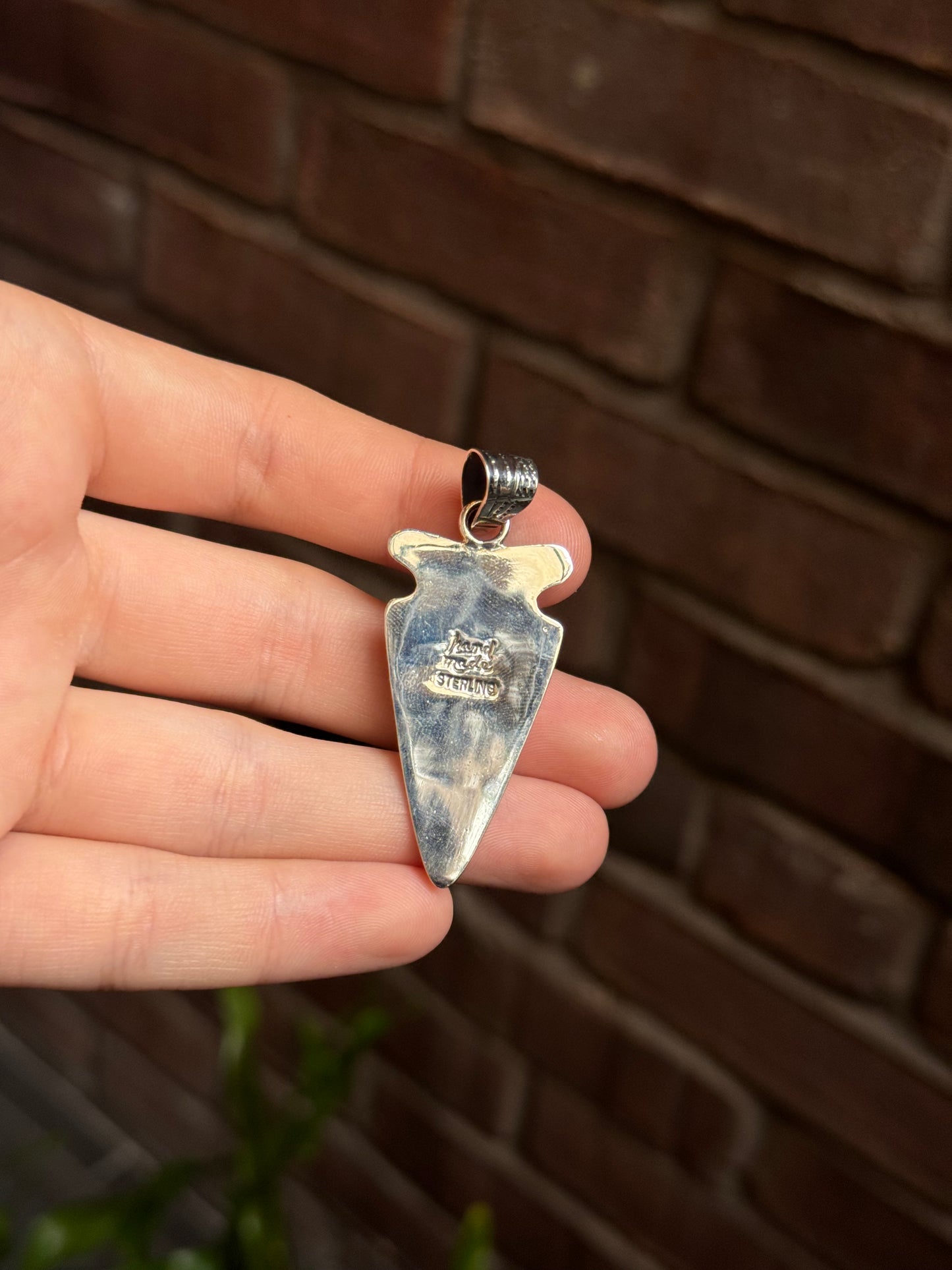 Spiny Oyster Arrowhead Pendant | Sterling Silver 925 C360