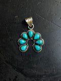 Turquoise Naja Pendant | 925 Sterling Silver E237