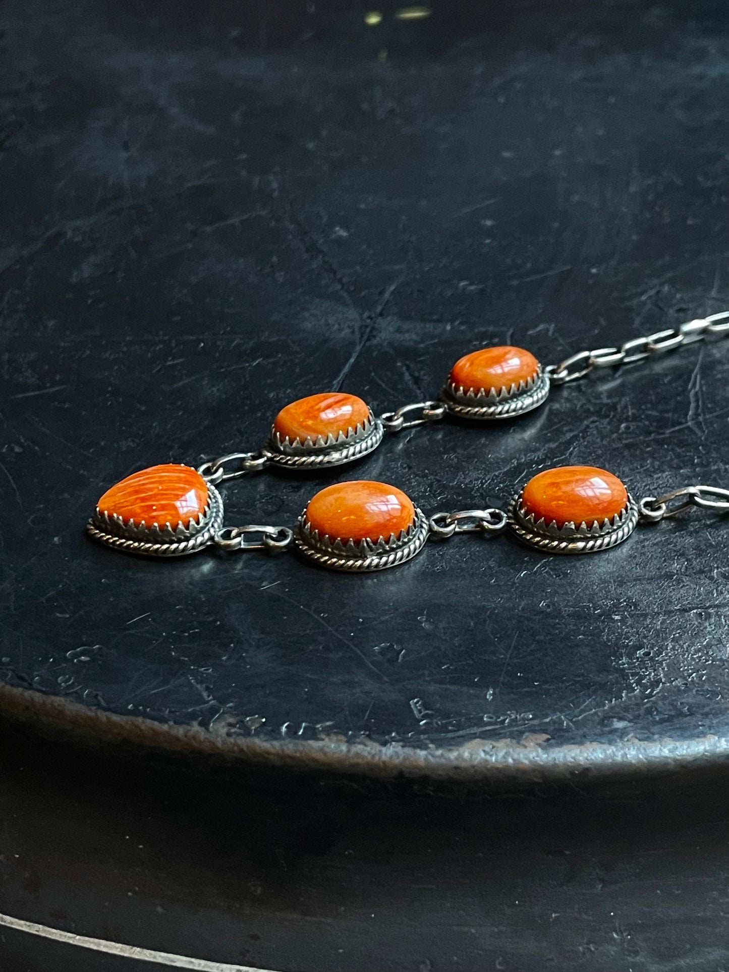 Spiny Oyster Necklace | 925 Sterling Silver E355