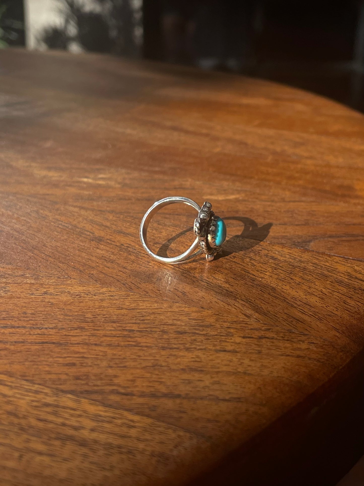 Turquoise Ring Size 6.5 | 925 Sterling Silver C880