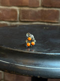 Spiny Oyster Floral Ring Size 9 | 925 Sterling Silver C462