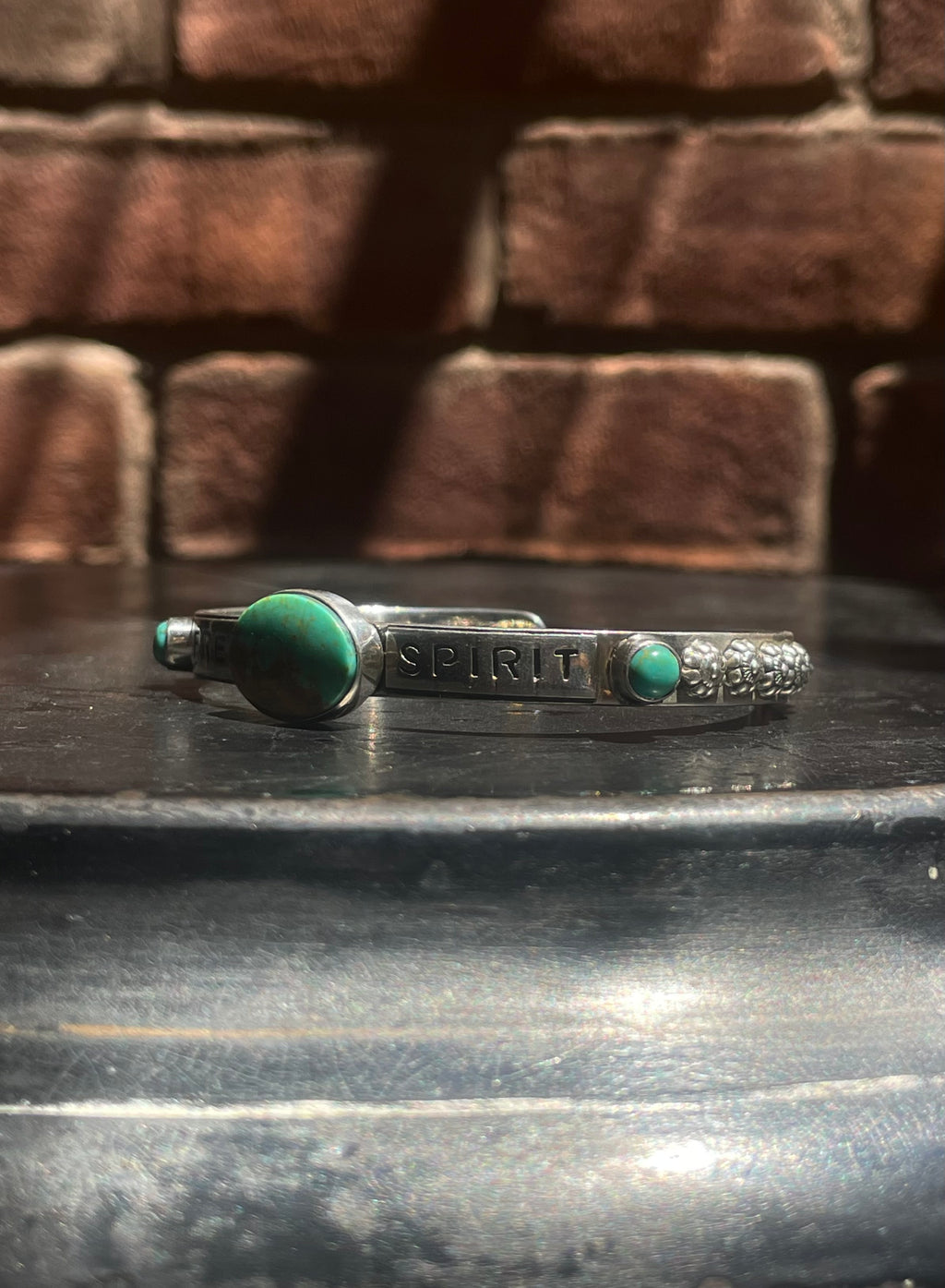 Kingman Turquoise Free Spirit Bracelet | Sterling Silver G426
