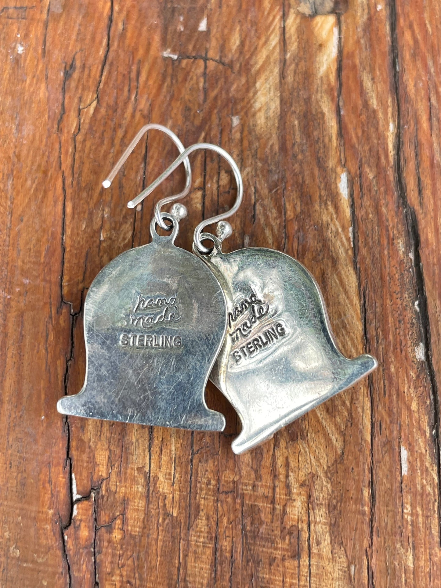Kingman Turquoise Dangle Earrings | 925 Sterling Silver B976