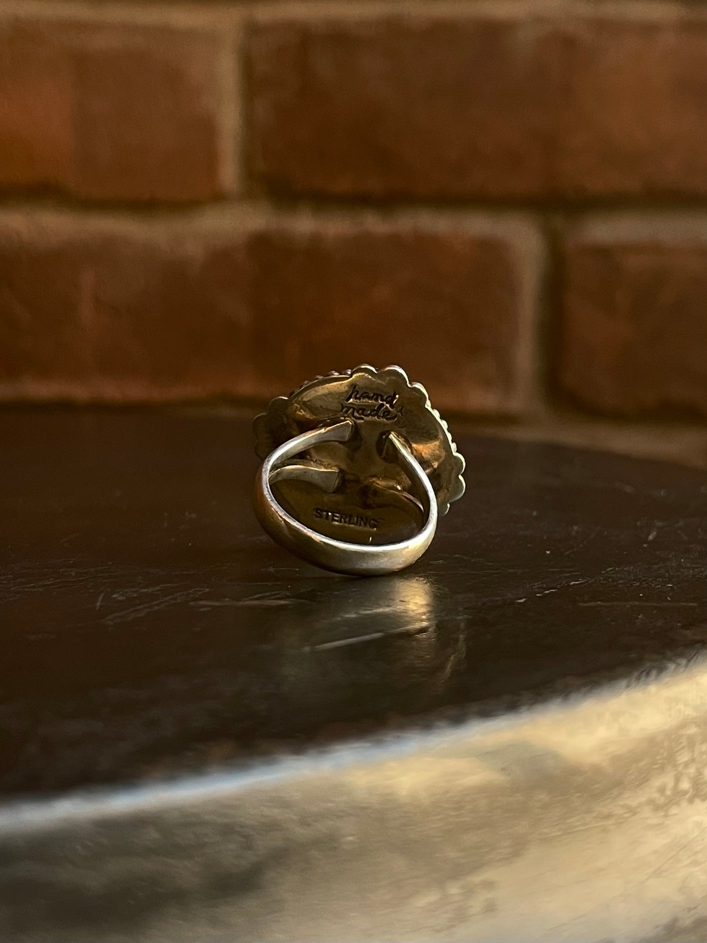 Pink Conch Ring Size 6 | 925 Sterling Silver G527
