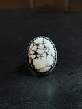 Wild Horse Ring Size 9 | 925 Sterling Silver E473