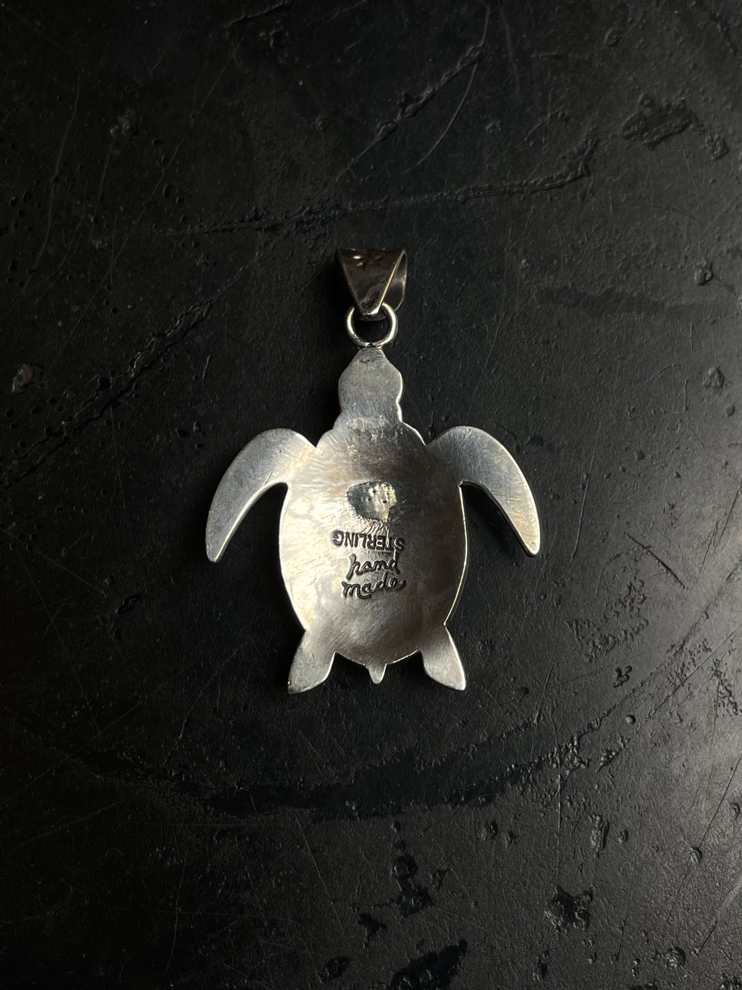 Pink Conch Turtle Pendant | 925 Sterling Silver C994