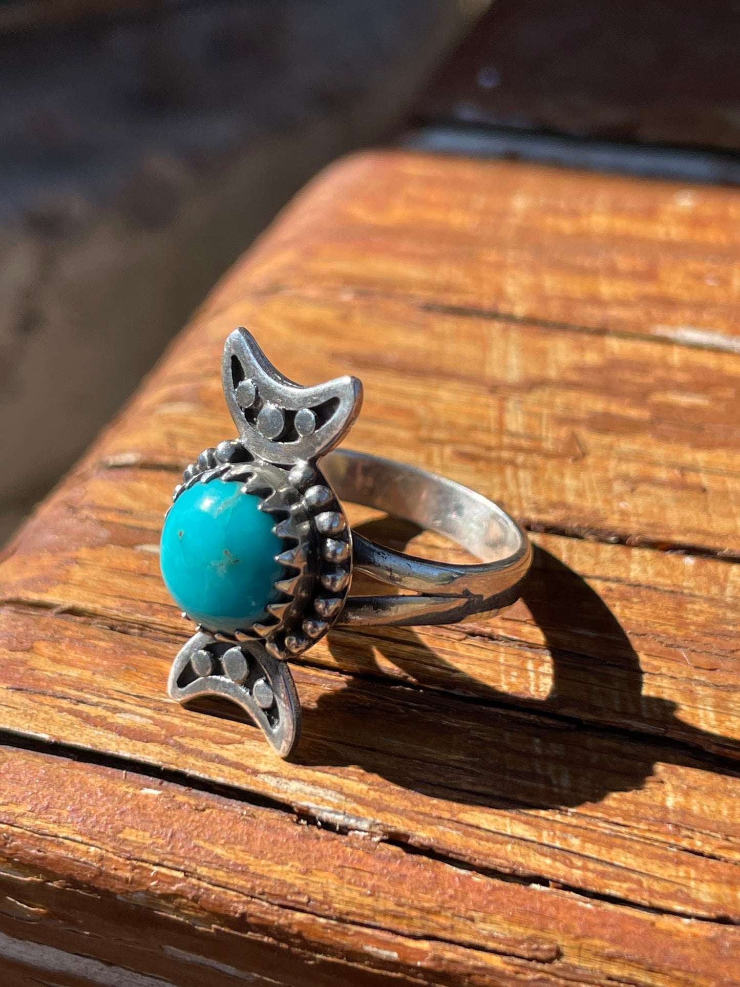 Turquoise Ring Size 8.75 | 925 Sterling Silver B934