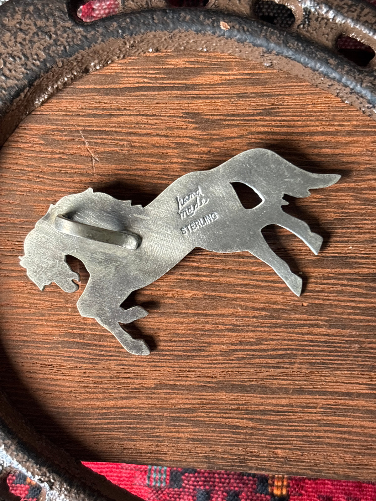Turquoise Horse Pendant | 925 Sterling Silver M006