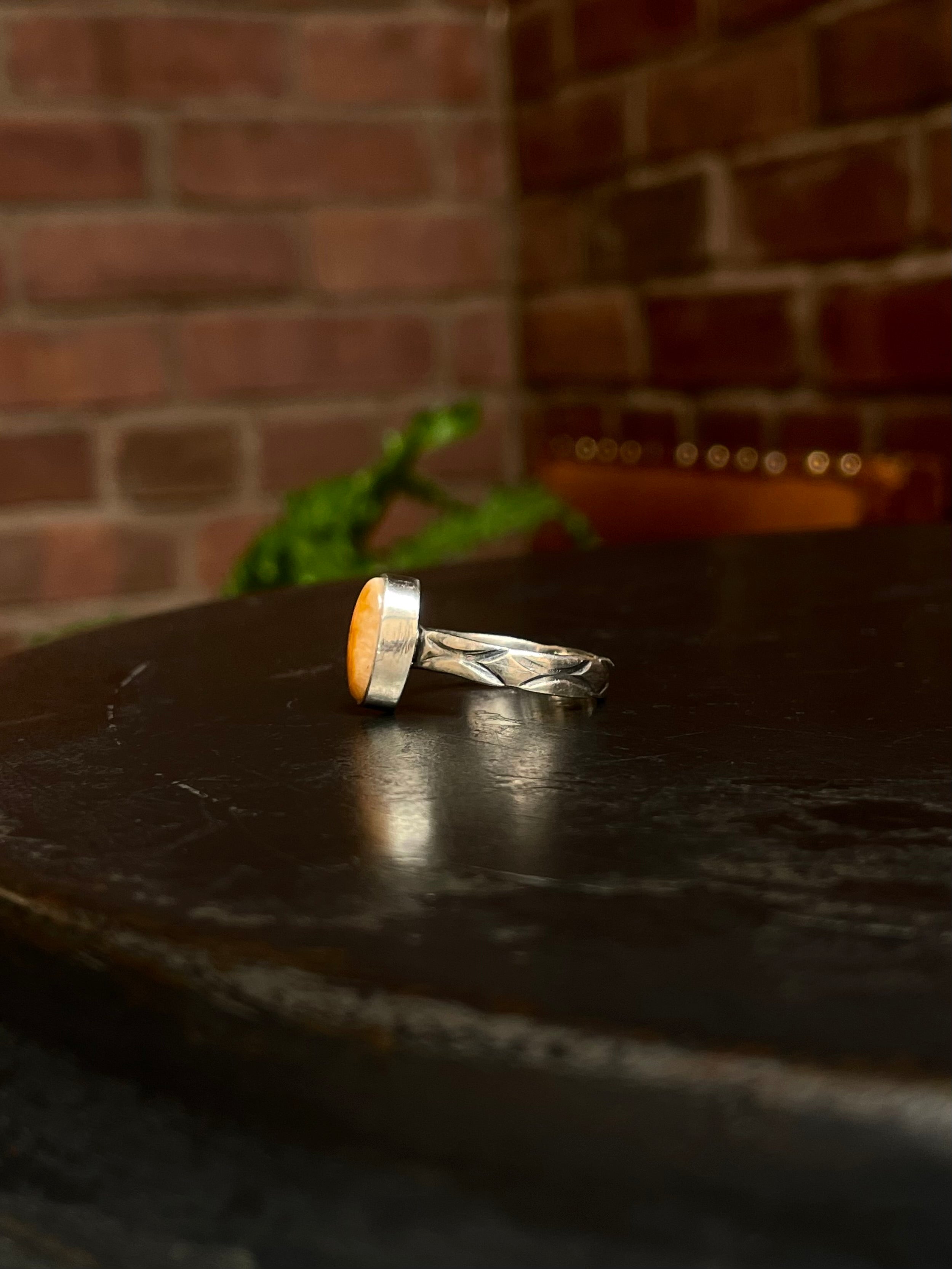 Spiny Oyster Ring Size 8.75 | 925 Sterling Silver E768