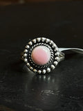 Pink Conch Ring | Sterling Silver | Size 9 | A482