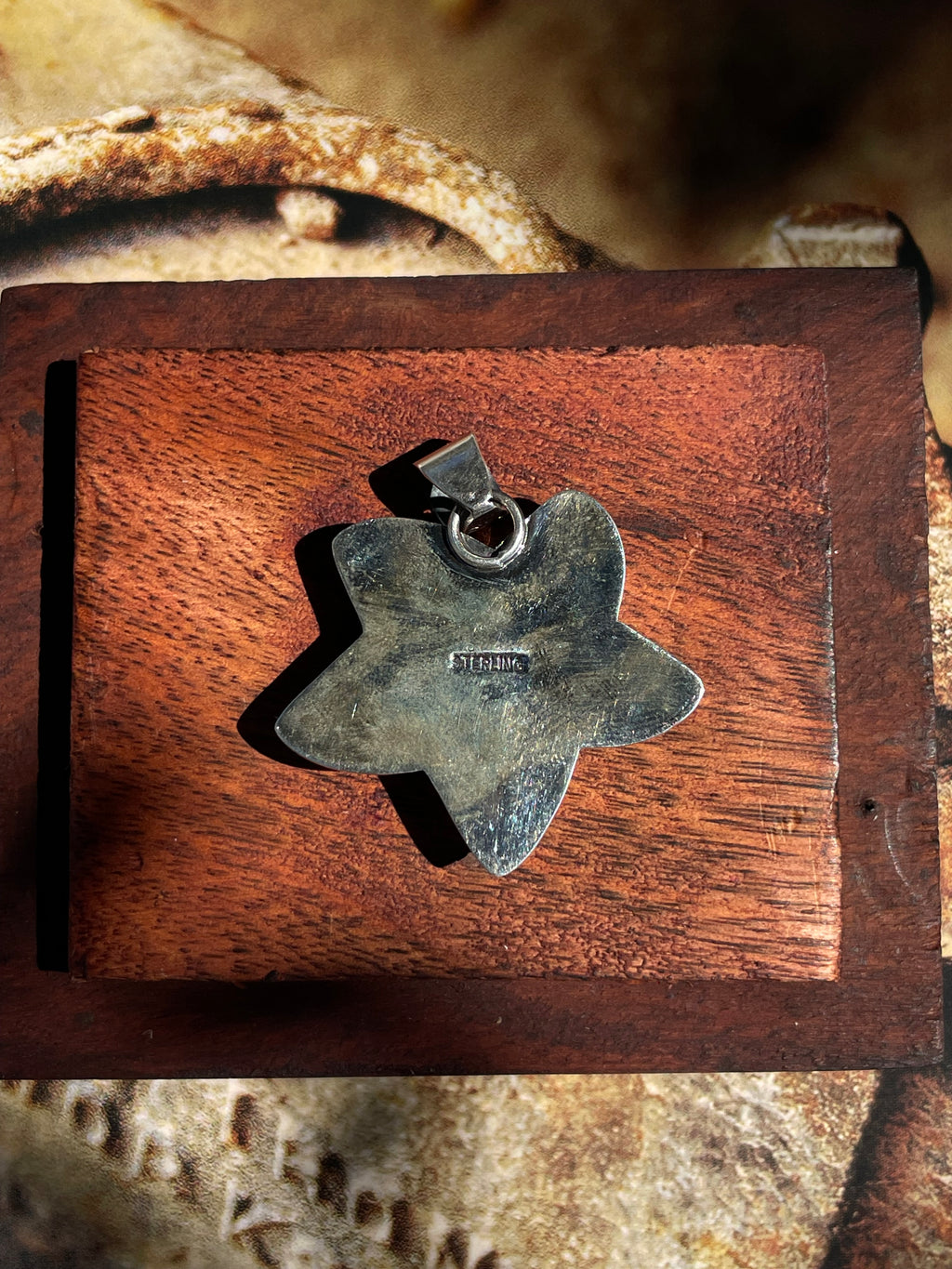 Spiny Oyster Starfish Pendant | 925 Sterling Silver | D337