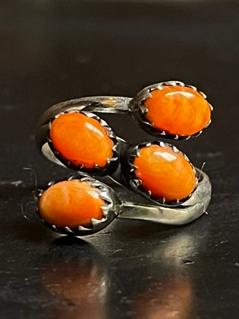 Spiny Oyster Ring Size 7.5 | 925 Sterling Silver G204