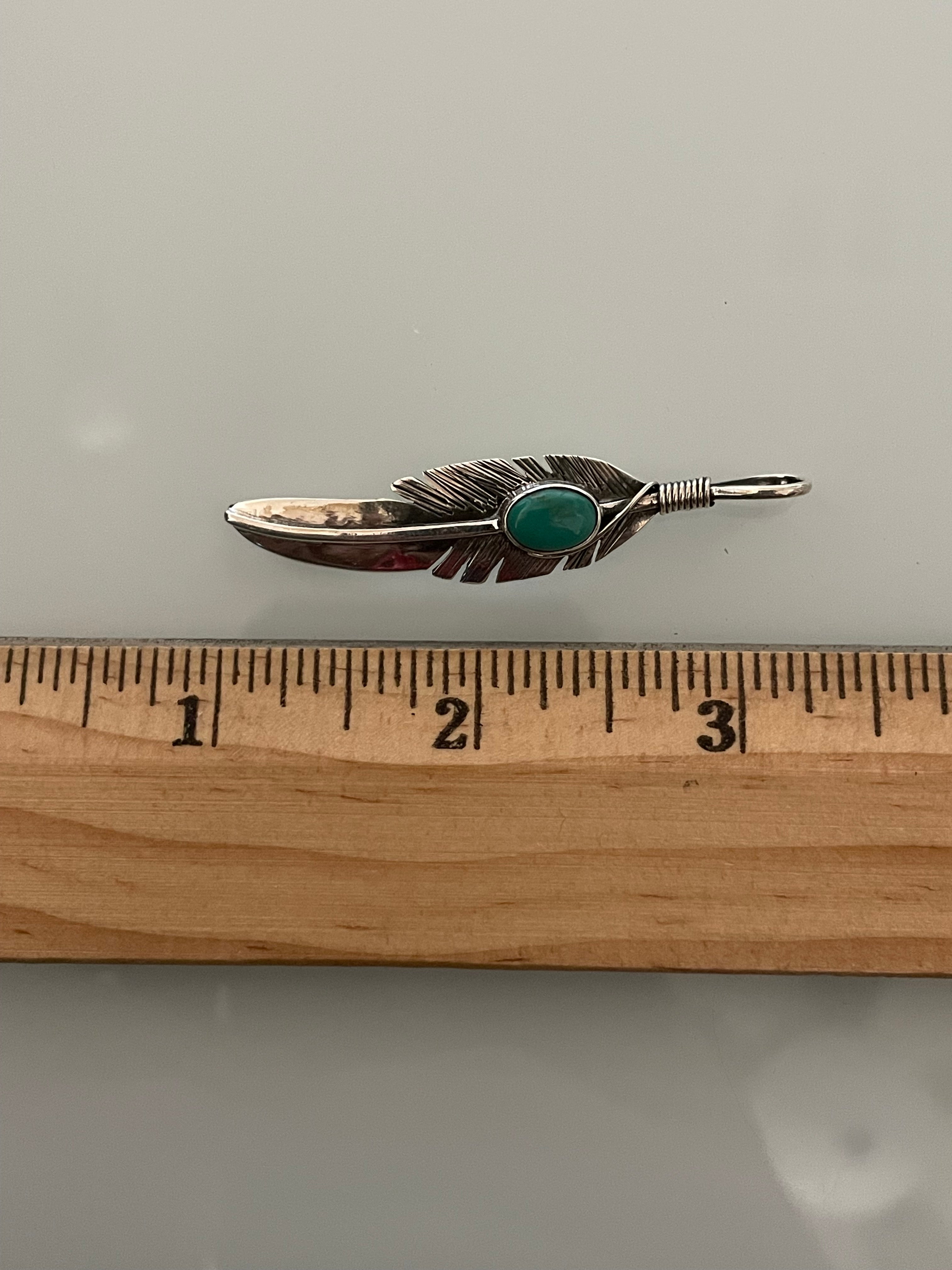 Turquoise Pendant | 925 Sterling Silver E243