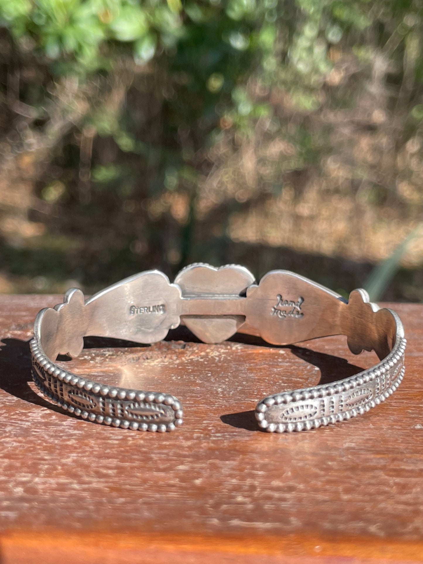 Pink Conch Heart Cuff | 925 Sterling Silver D114