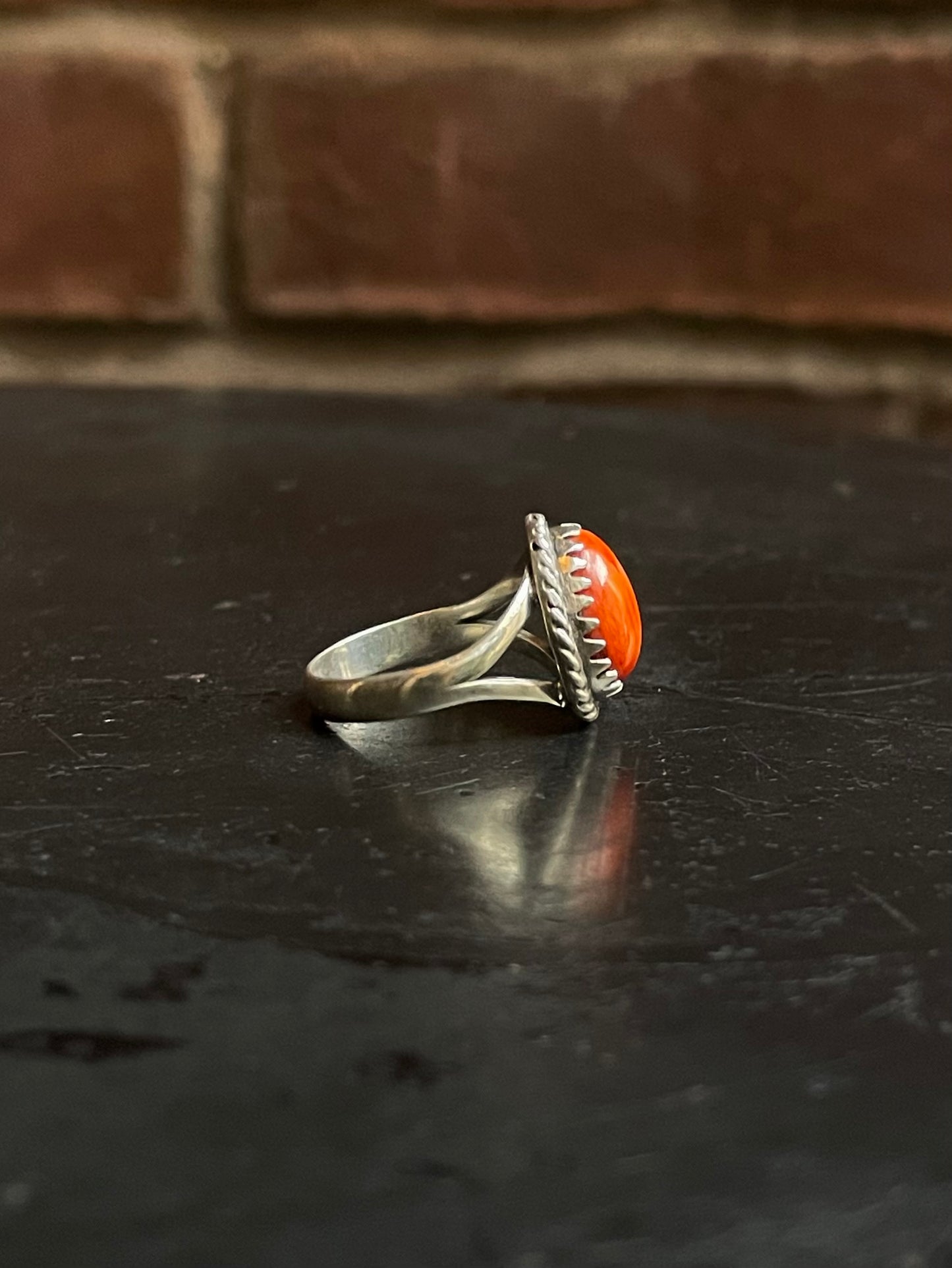 Spiny Oyster Ring Size 7 | 925 Sterling Silver G226