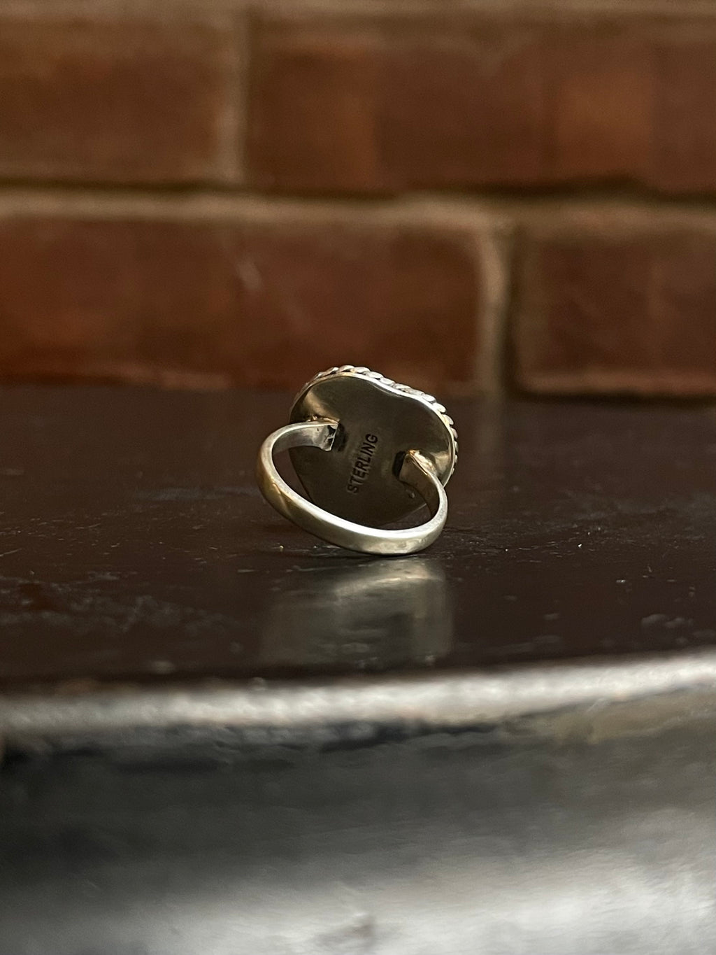 Pink Conch Heart Ring Size 6.75  | 925 Sterling Silver G145