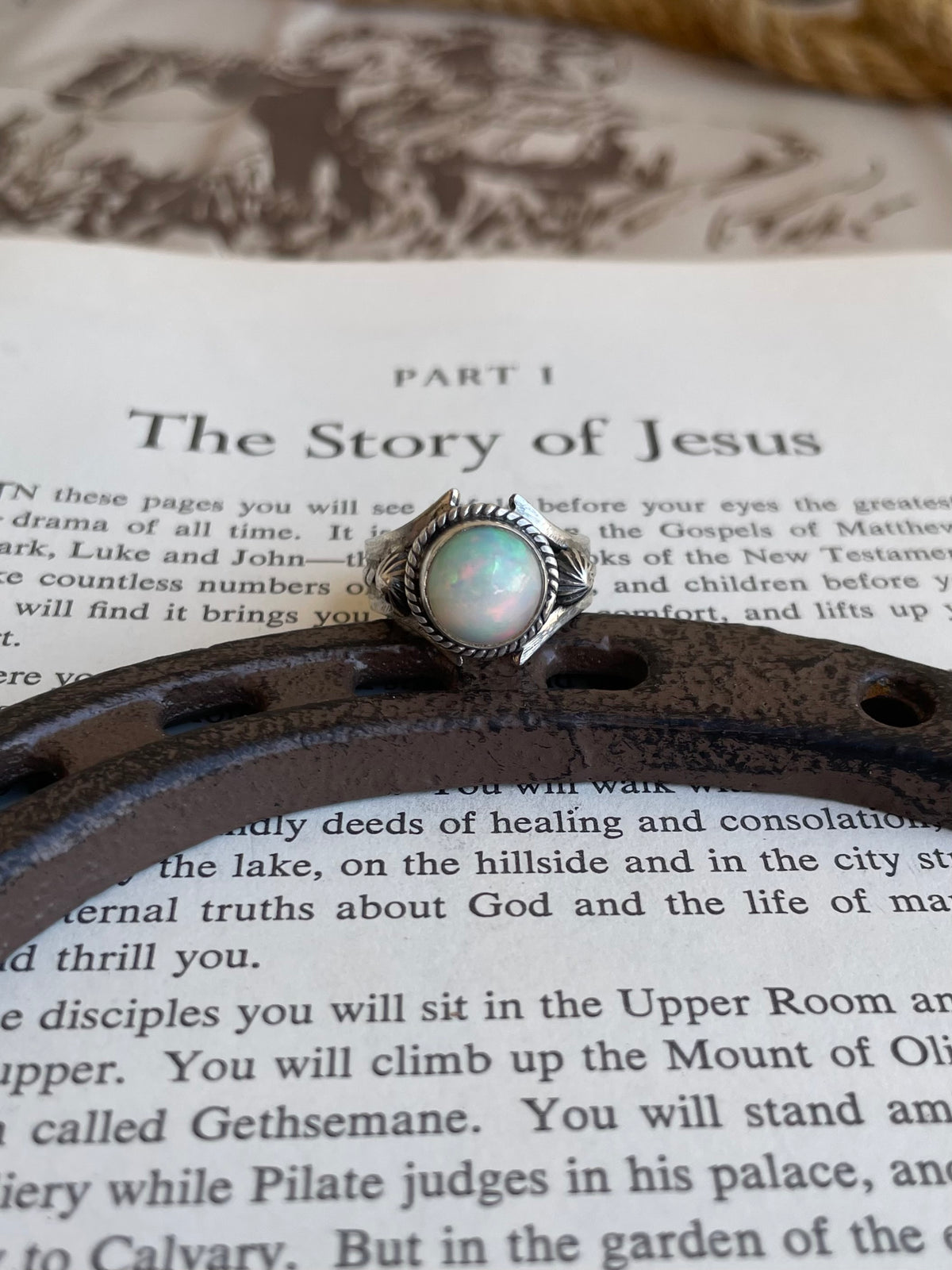 Opal Ring | 925 Sterling Silver | Size 7 G833