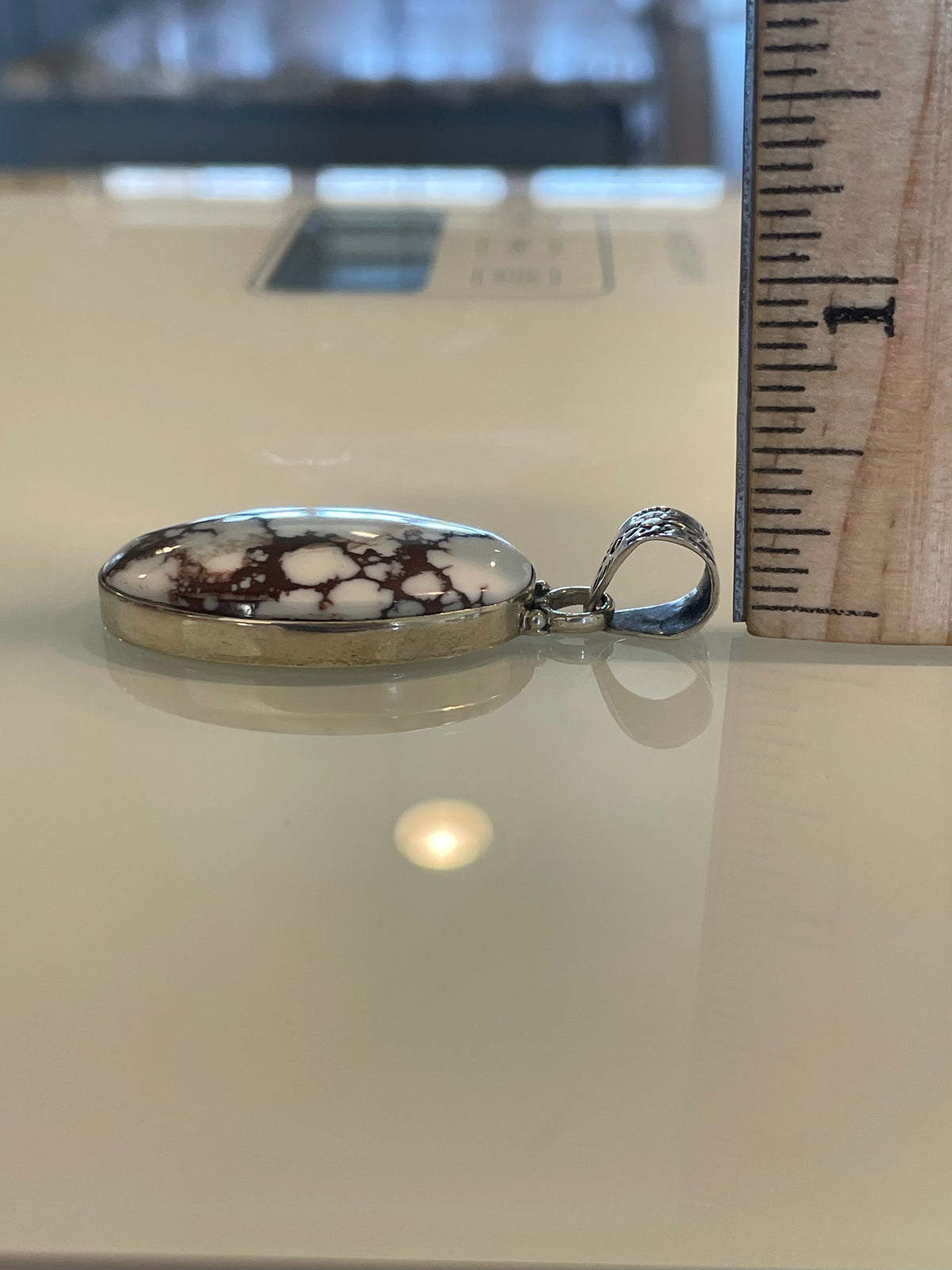 Wild Horse Oval Pendant | 925 Sterling Silver G700
