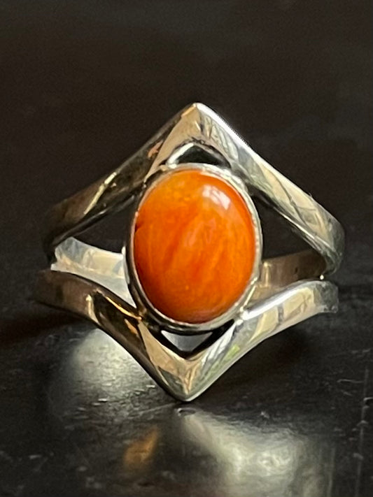 Spiny Oyster Ring Size 7 | 925 Sterling Silver G225