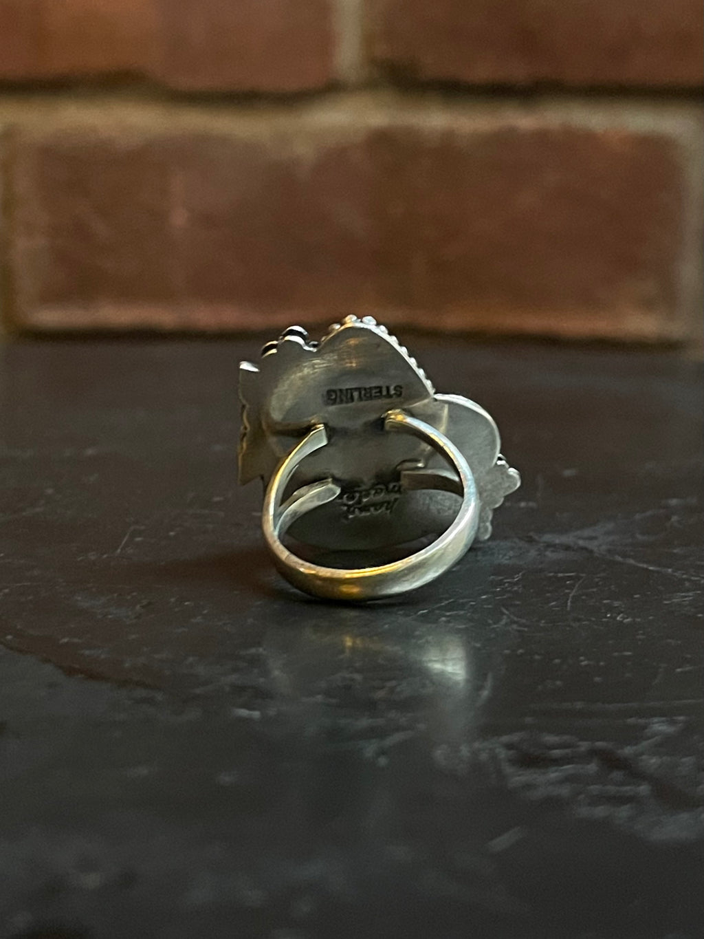 Turquoise Tear Drop Ring Size 7 | 925 Sterling Silver G267